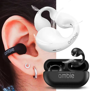 Ambie Wireless Earcuffs Sport Outdoor Headset Earring Waterproof Sports Earbuds For Ambie Sound/Airpods