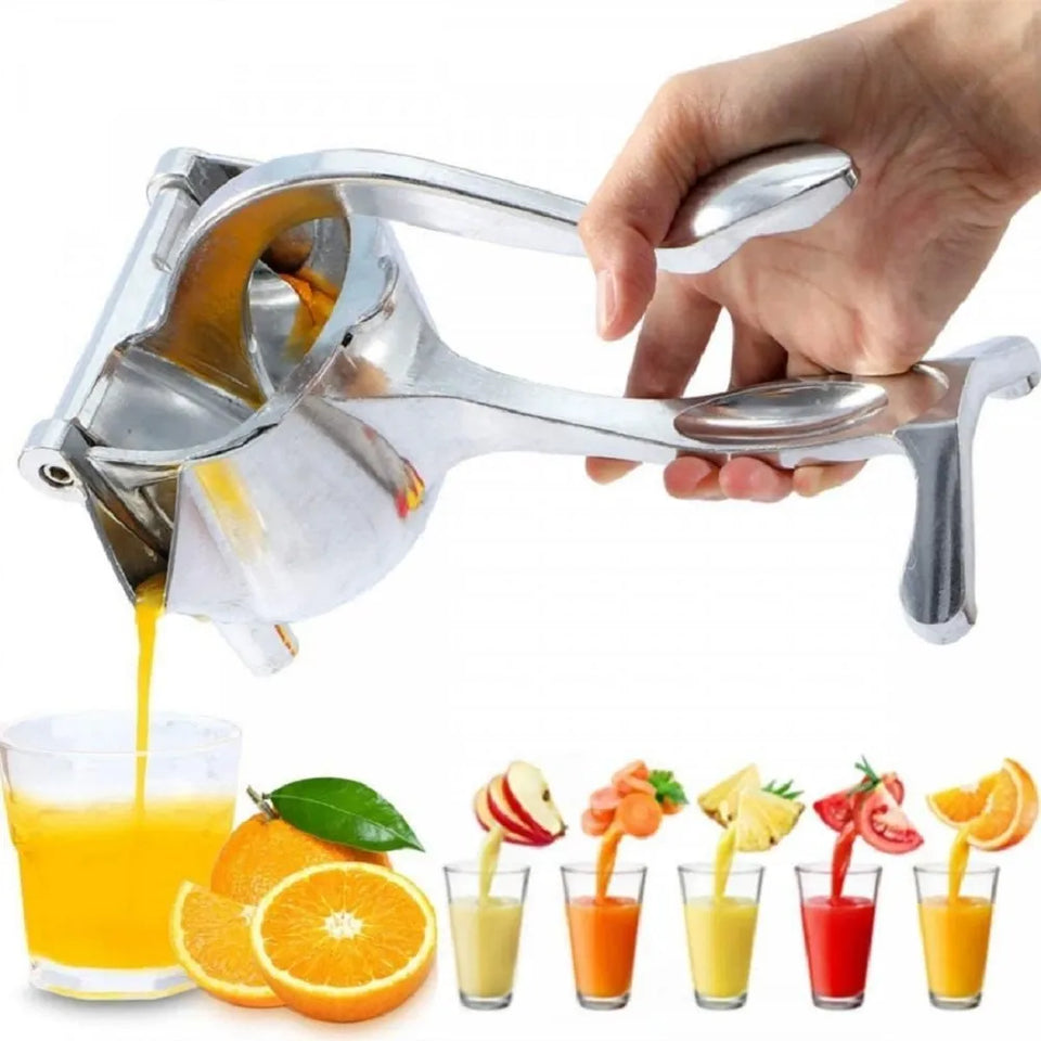 Manual Juice Squeezer Aluminum Alloy Hand Pressure Juicer